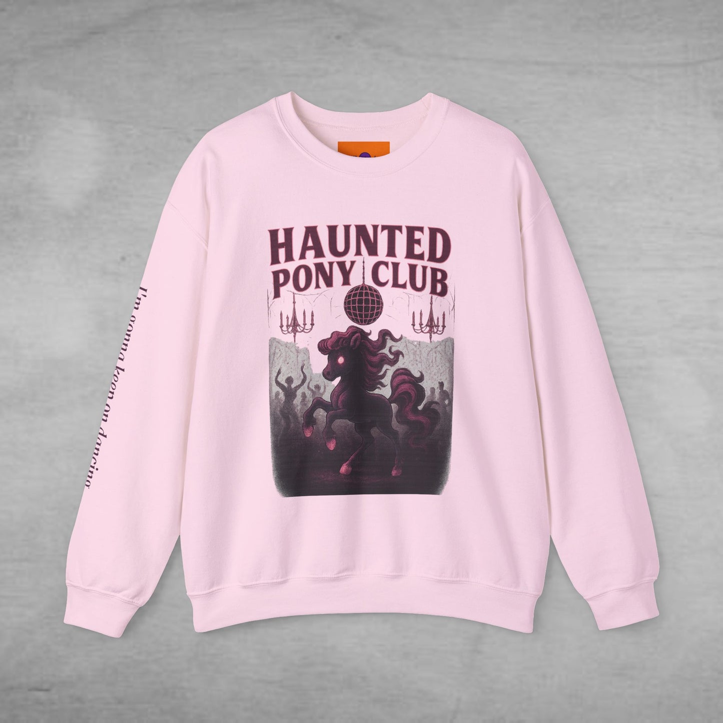 Haunted Pony Club Crewneck Sweater – Halloween Sweater