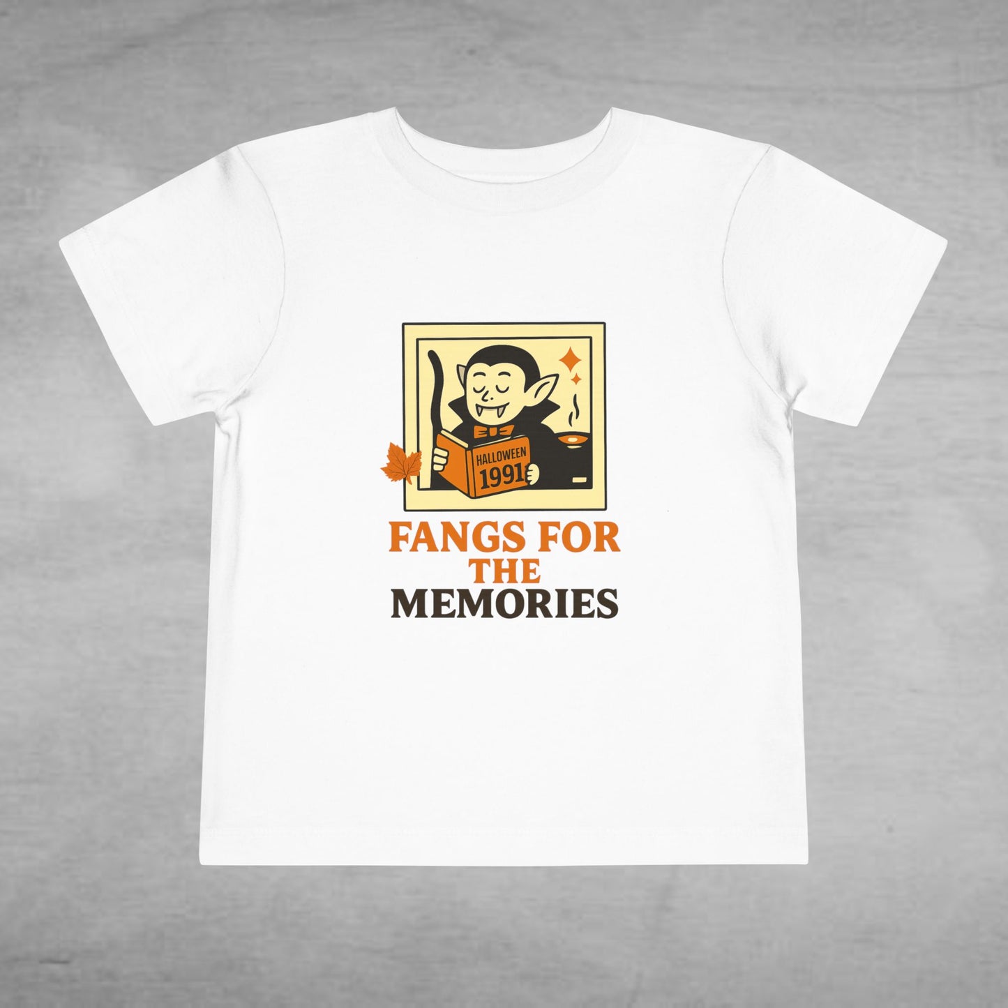 Toddler - Fangs for the Memories Halloween Vampire Shirt