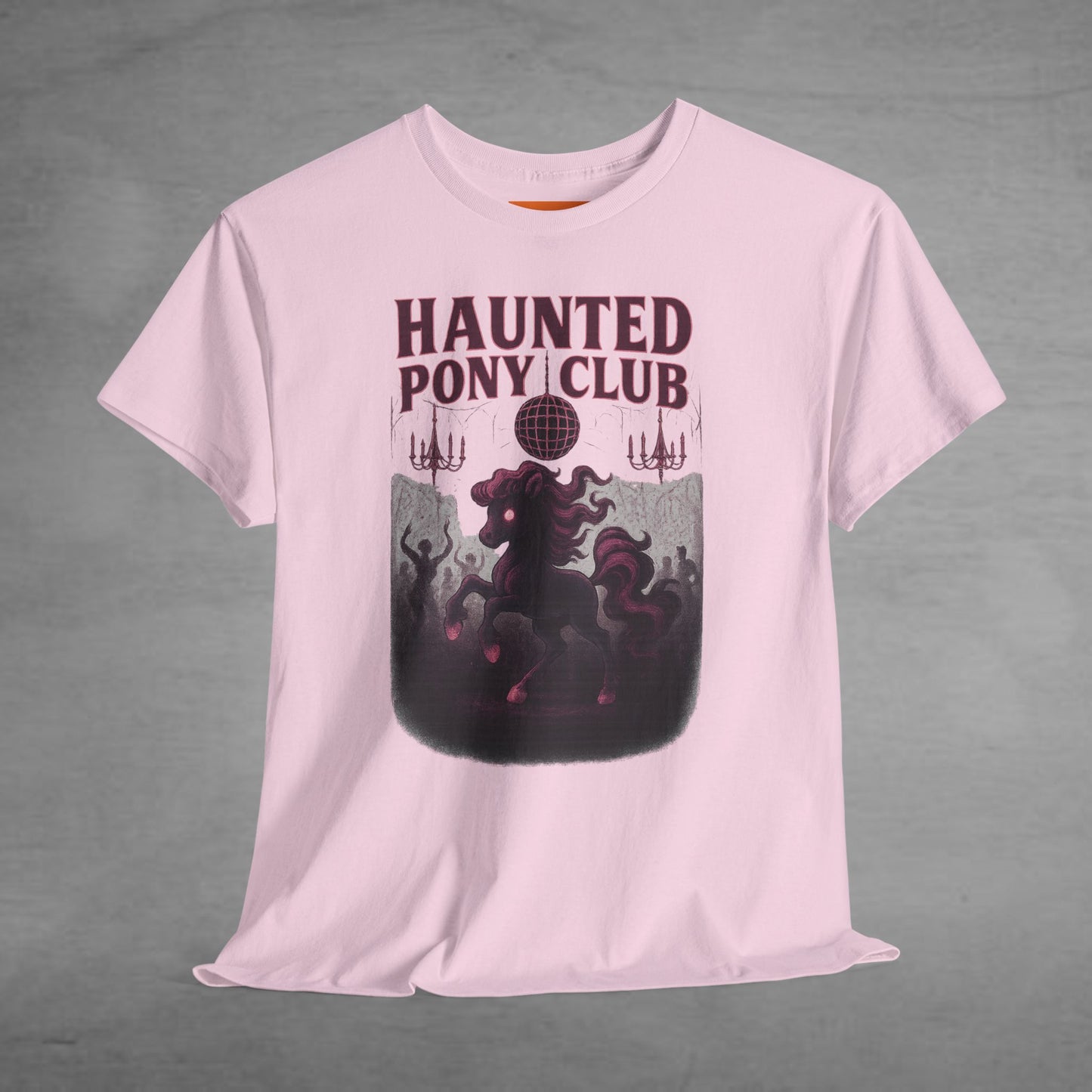 Halloween Haunted Pony Club Tee