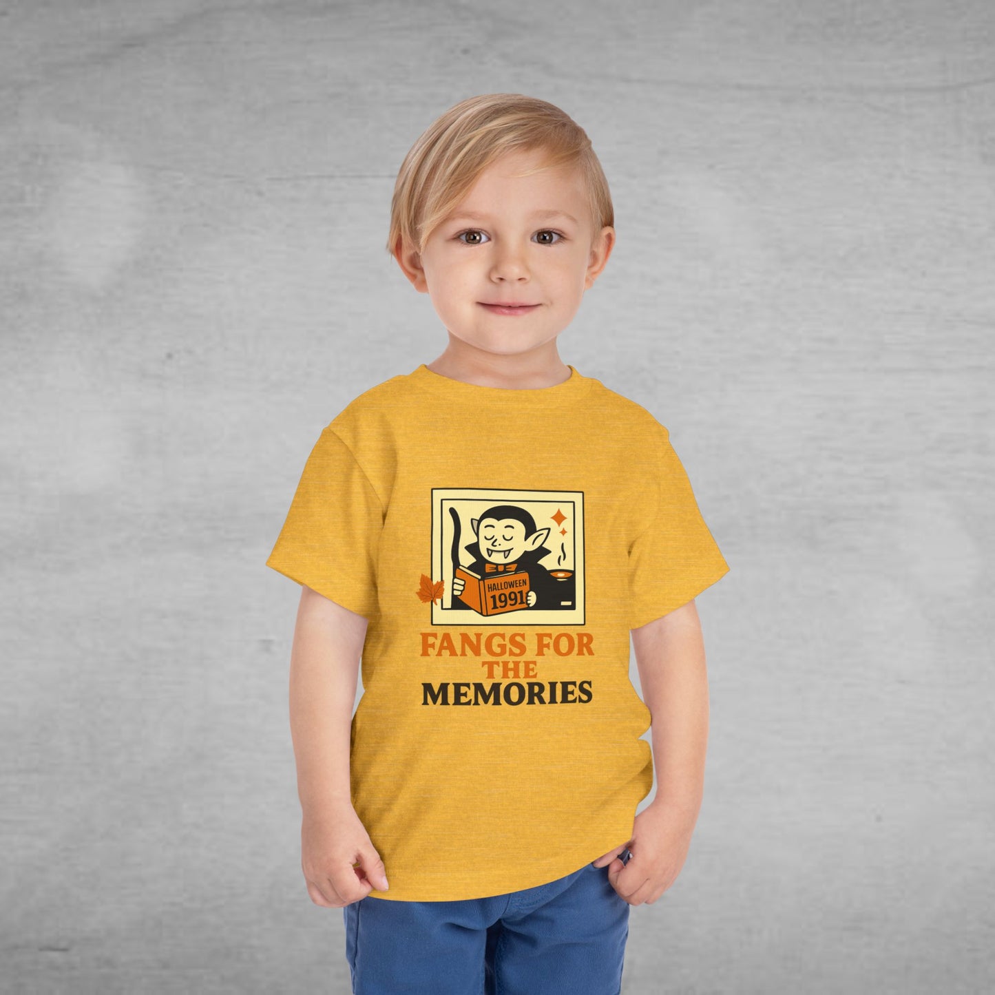 Toddler - Fangs for the Memories Halloween Vampire Shirt