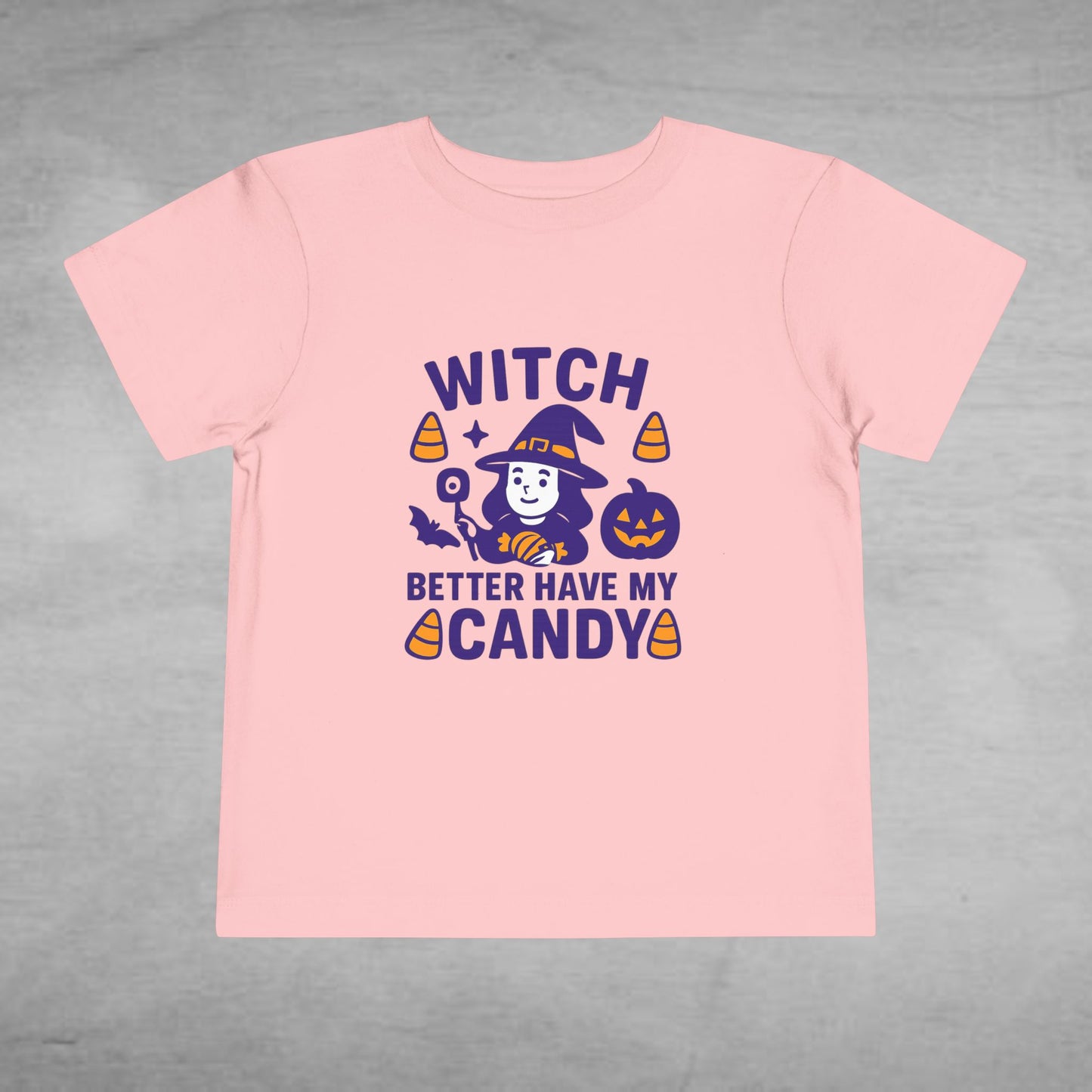 Halloween Toddler Tee - "Witch Better Have My Candy" - Vampire Shirt