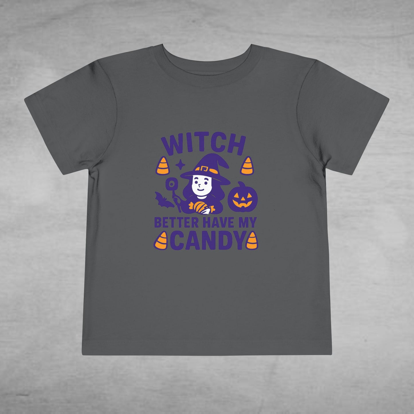 Halloween Toddler Tee - "Witch Better Have My Candy" - Vampire Shirt