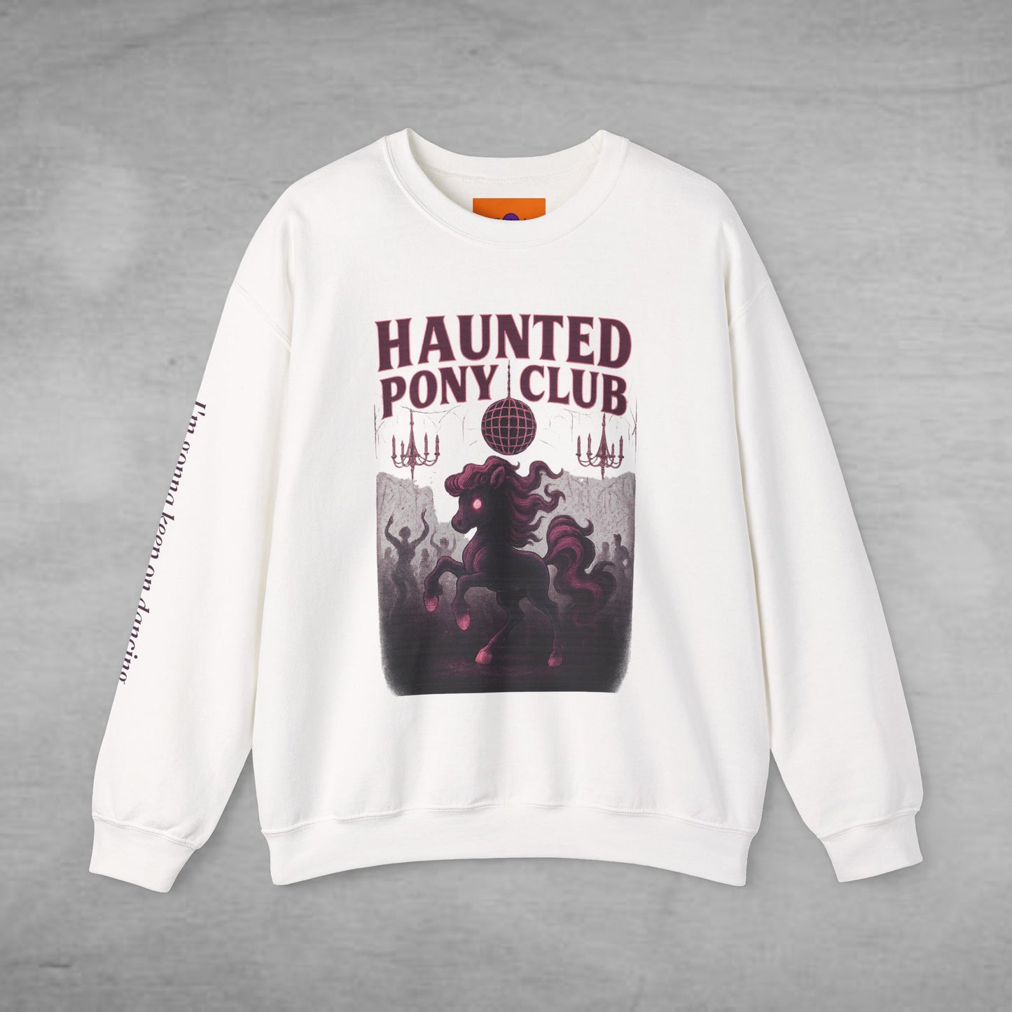Haunted Pony Club Crewneck Sweater – Halloween Sweater