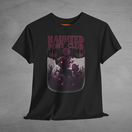 Halloween Haunted Pony Club Tee