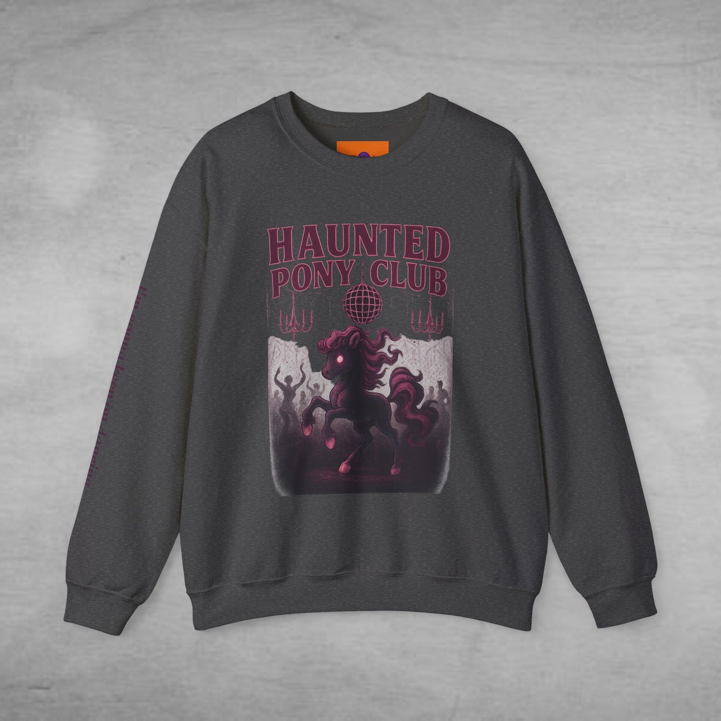 Haunted Pony Club Crewneck Sweater – Halloween Sweater