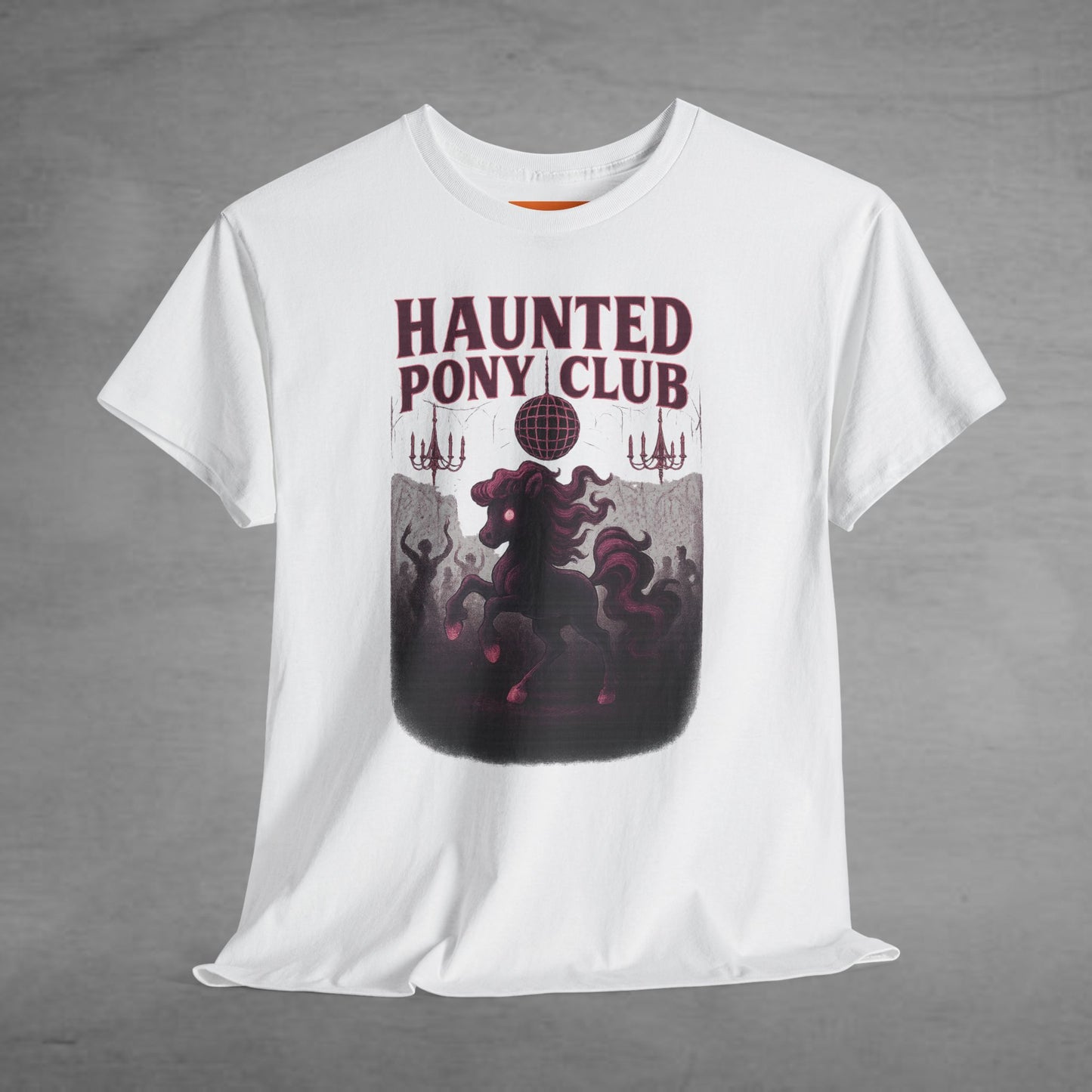 Halloween Haunted Pony Club Tee
