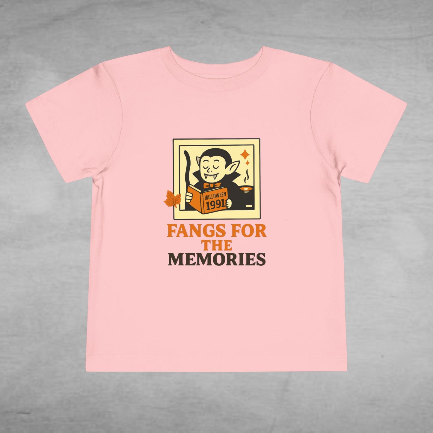Toddler - Fangs for the Memories Halloween Vampire Shirt