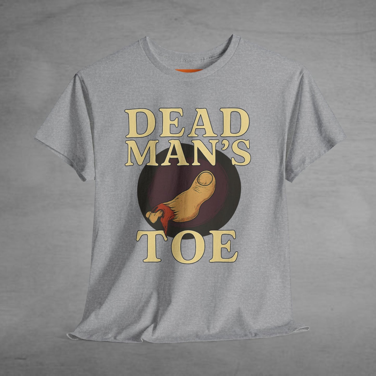 Dead Man's Toe Heavy Cotton Tee, Funny Graphic Shirt, Halloween Costume Party Tee, Unique Gift Idea, Casual Wear, Hocus Pocus