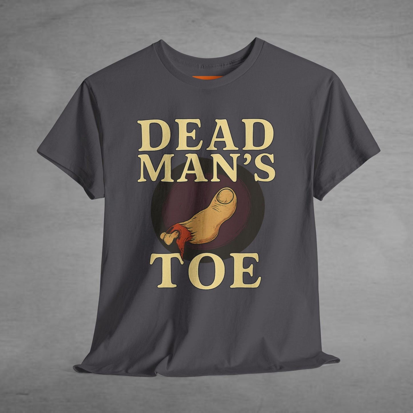 Dead Man's Toe Heavy Cotton Tee, Funny Graphic Shirt, Halloween Costume Party Tee, Unique Gift Idea, Casual Wear, Hocus Pocus