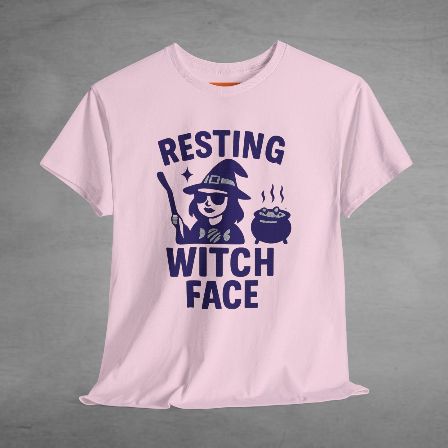 Resting Witch Face Funny Halloween T-Shirt
