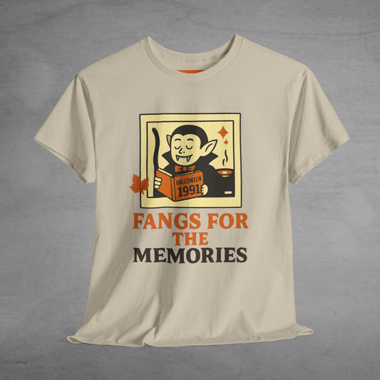 "Fangs for the Memories" Halloween T-Shirt