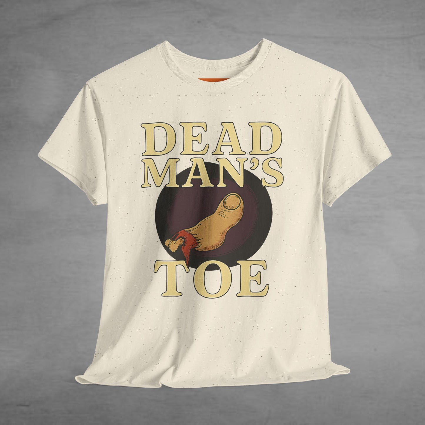 Dead Man's Toe Heavy Cotton Tee, Funny Graphic Shirt, Halloween Costume Party Tee, Unique Gift Idea, Casual Wear, Hocus Pocus