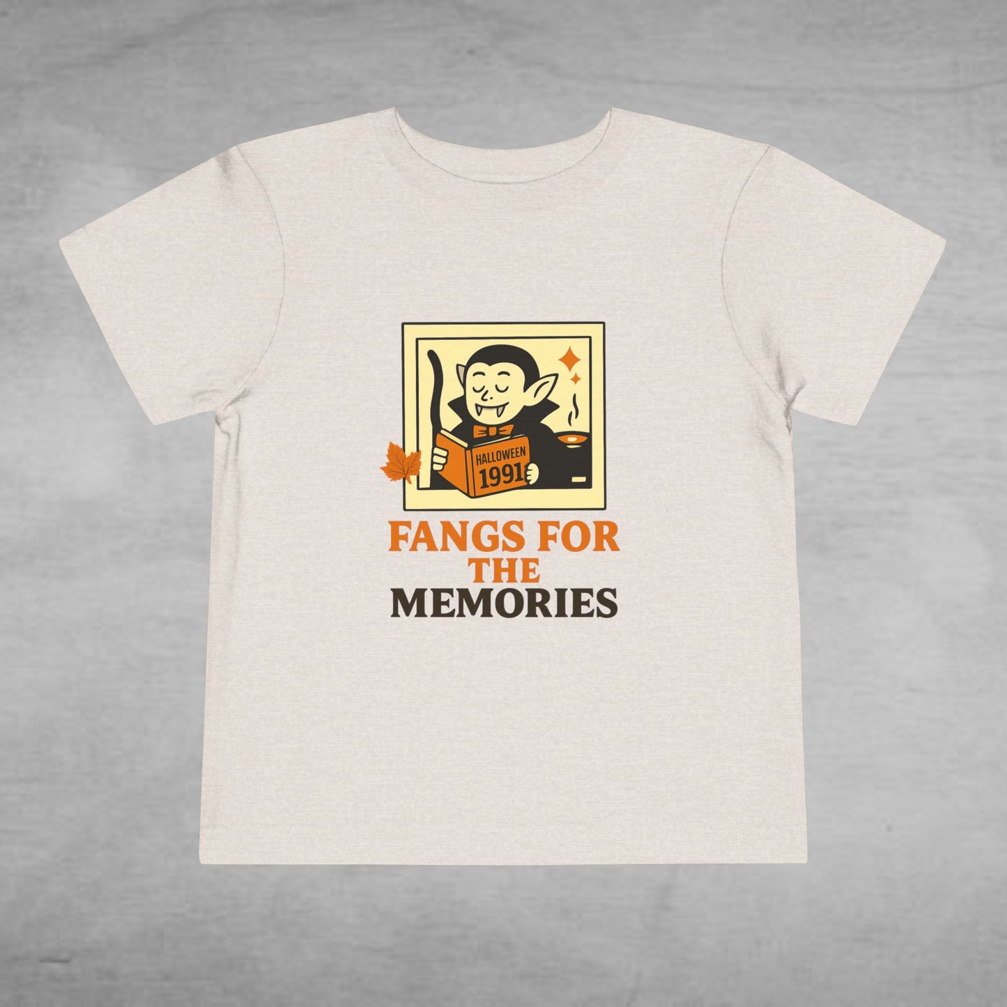 Toddler - Fangs for the Memories Halloween Vampire Shirt