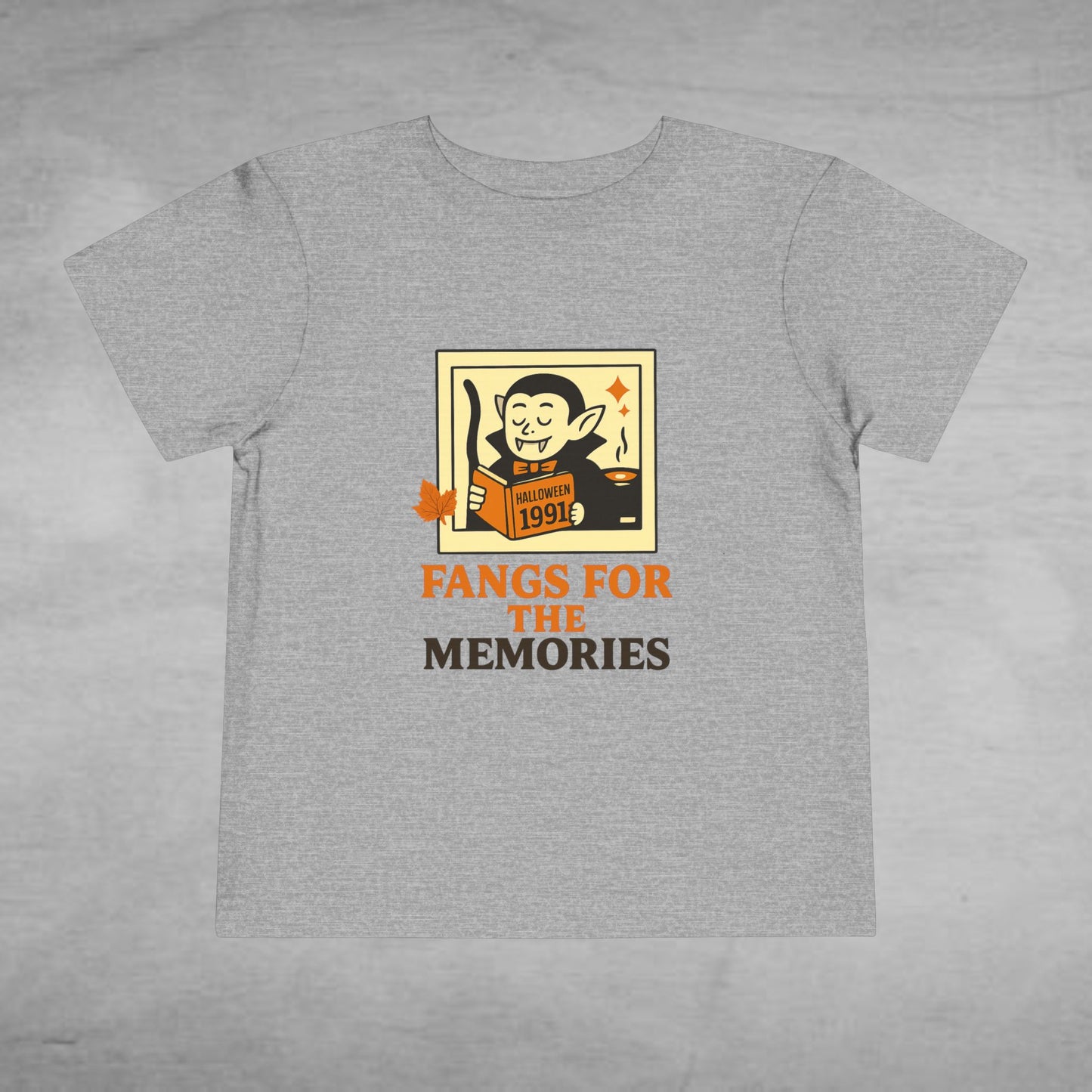 Toddler - Fangs for the Memories Halloween Vampire Shirt