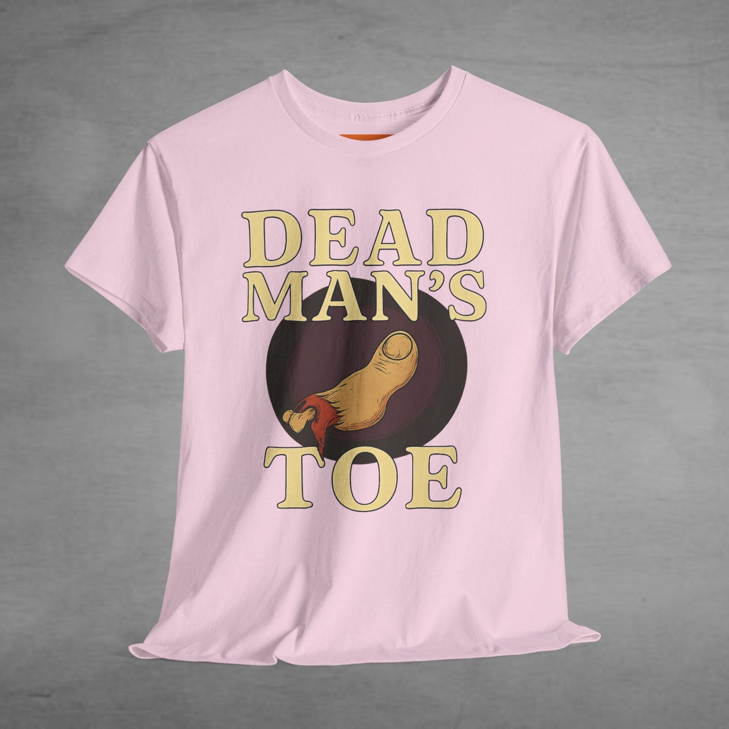 Dead Man's Toe Heavy Cotton Tee, Funny Graphic Shirt, Halloween Costume Party Tee, Unique Gift Idea, Casual Wear, Hocus Pocus