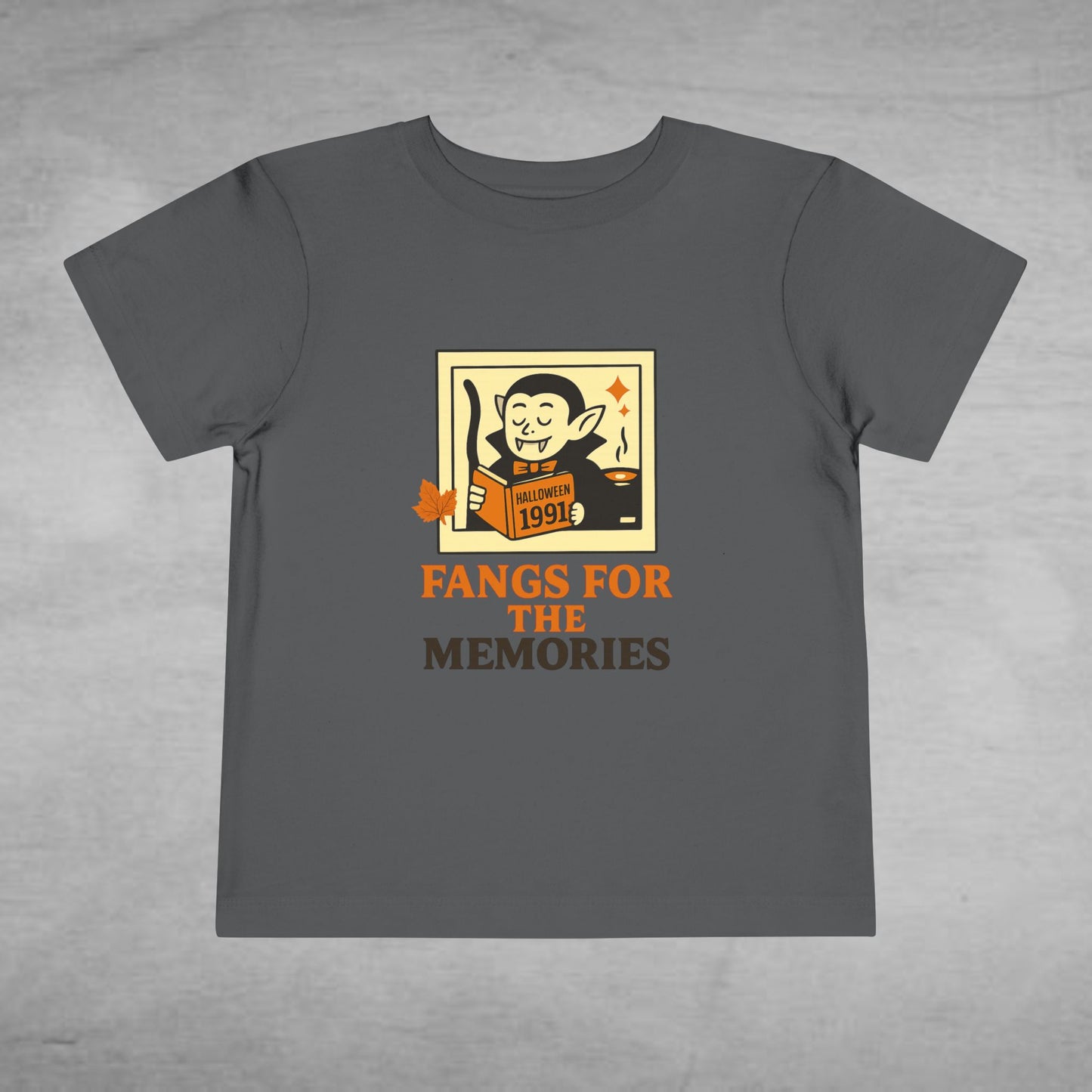 Toddler - Fangs for the Memories Halloween Vampire Shirt