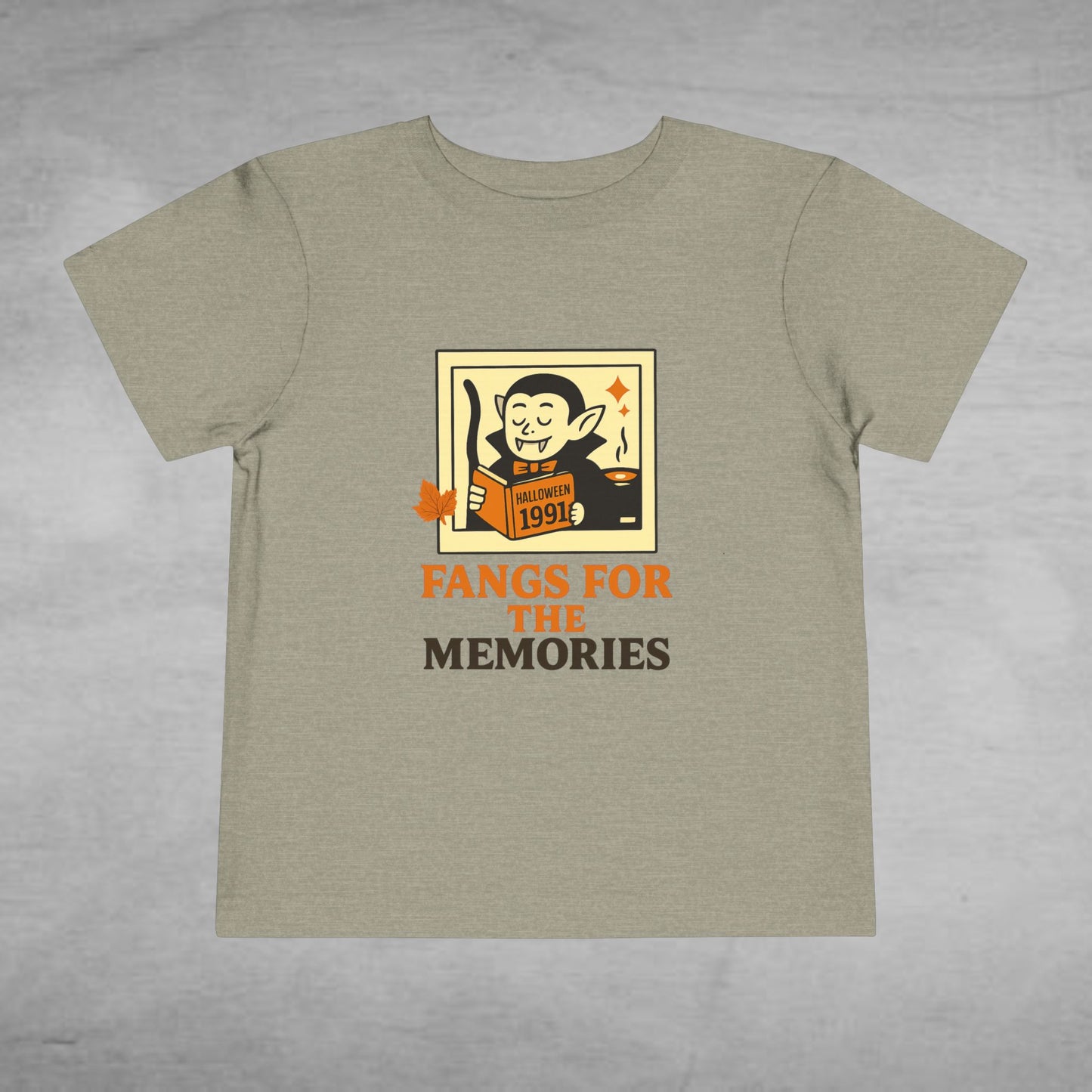 Toddler - Fangs for the Memories Halloween Vampire Shirt