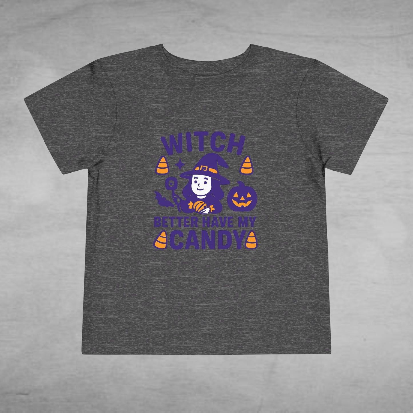 Halloween Toddler Tee - "Witch Better Have My Candy" - Vampire Shirt