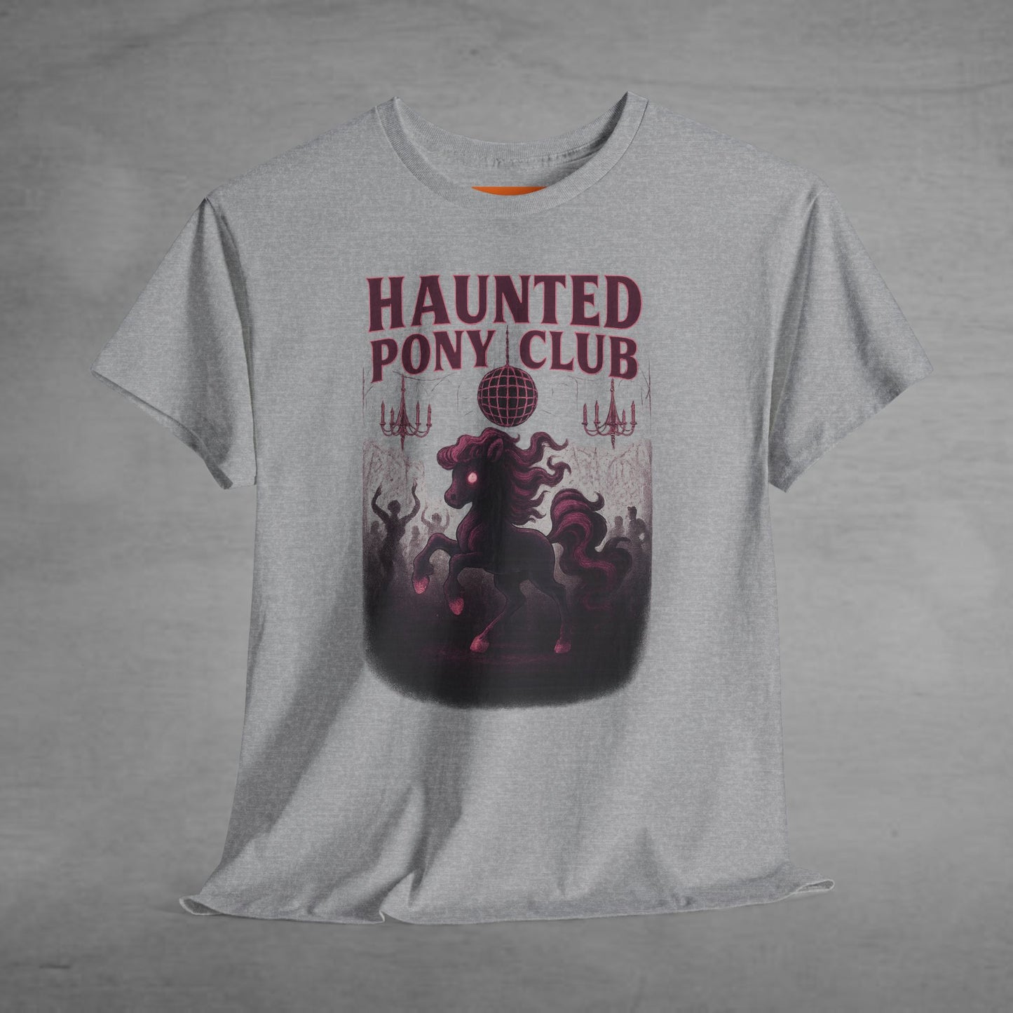 Halloween Haunted Pony Club Tee