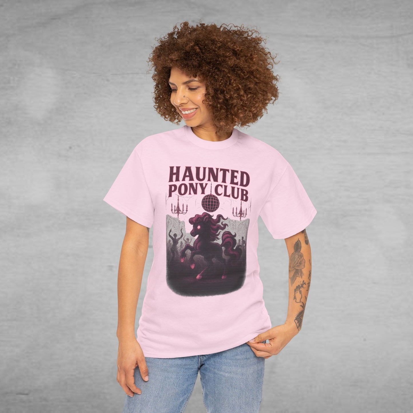 Halloween Haunted Pony Club Tee