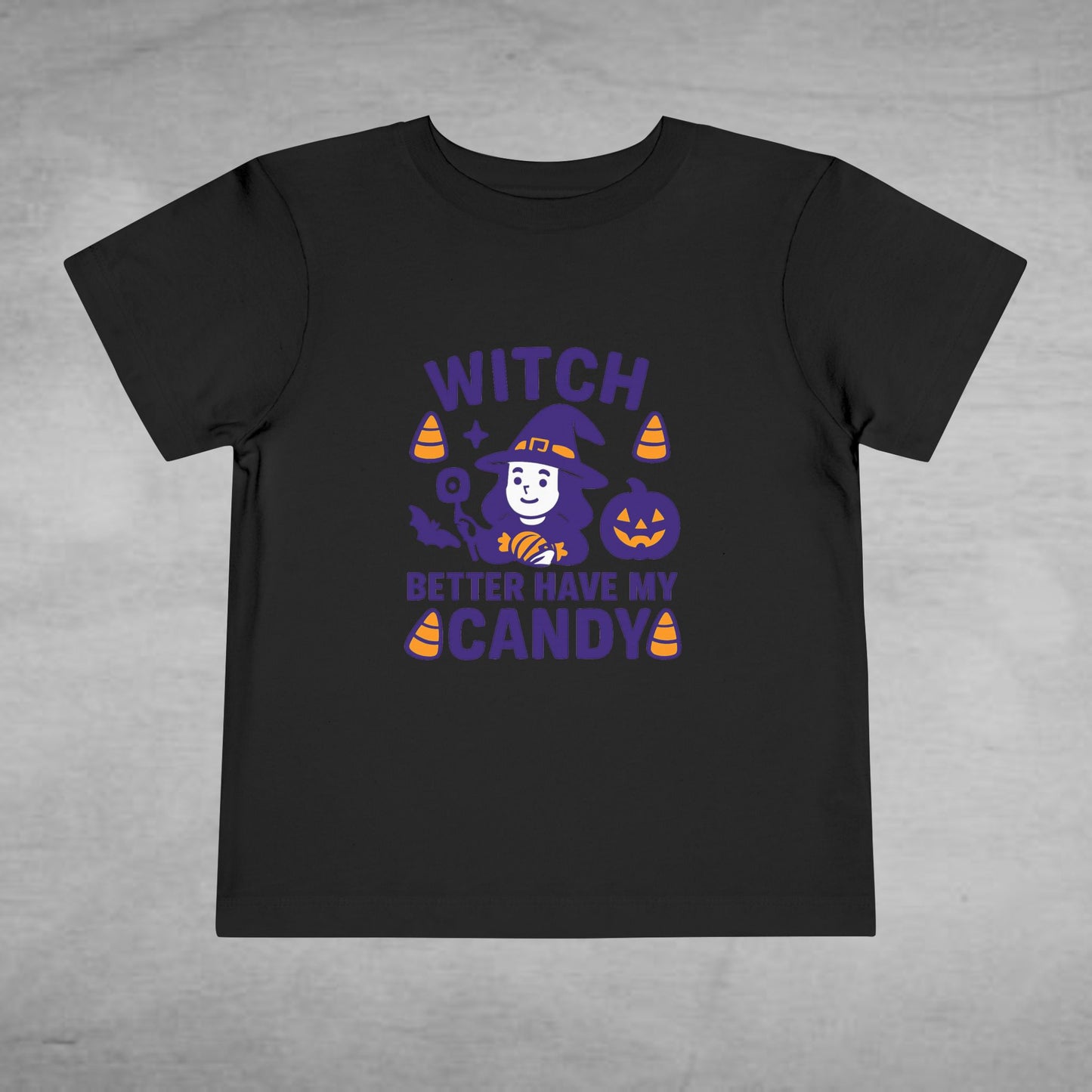 Halloween Toddler Tee - "Witch Better Have My Candy" - Vampire Shirt