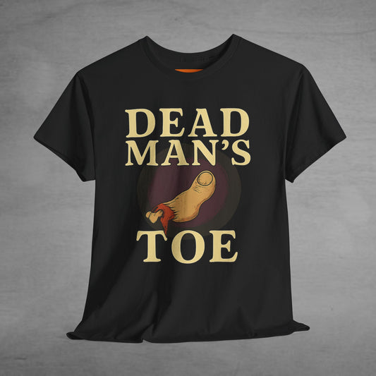 Dead Man's Toe Heavy Cotton Tee, Funny Graphic Shirt, Halloween Costume Party Tee, Unique Gift Idea, Casual Wear, Hocus Pocus