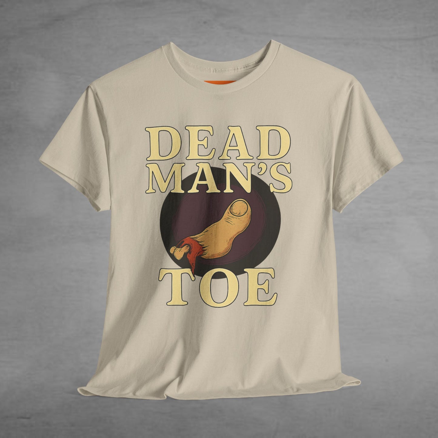 Dead Man's Toe Heavy Cotton Tee, Funny Graphic Shirt, Halloween Costume Party Tee, Unique Gift Idea, Casual Wear, Hocus Pocus