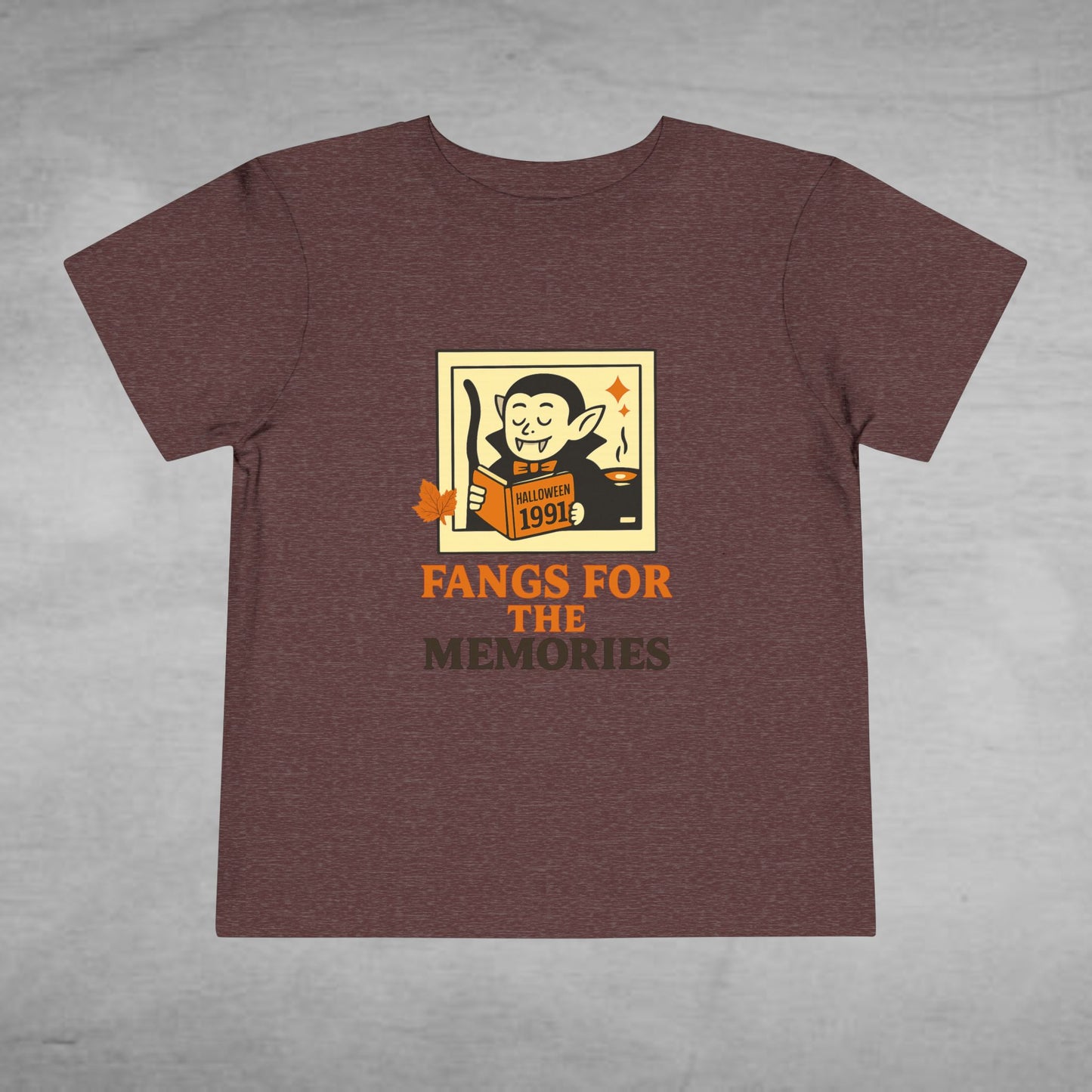 Toddler - Fangs for the Memories Halloween Vampire Shirt