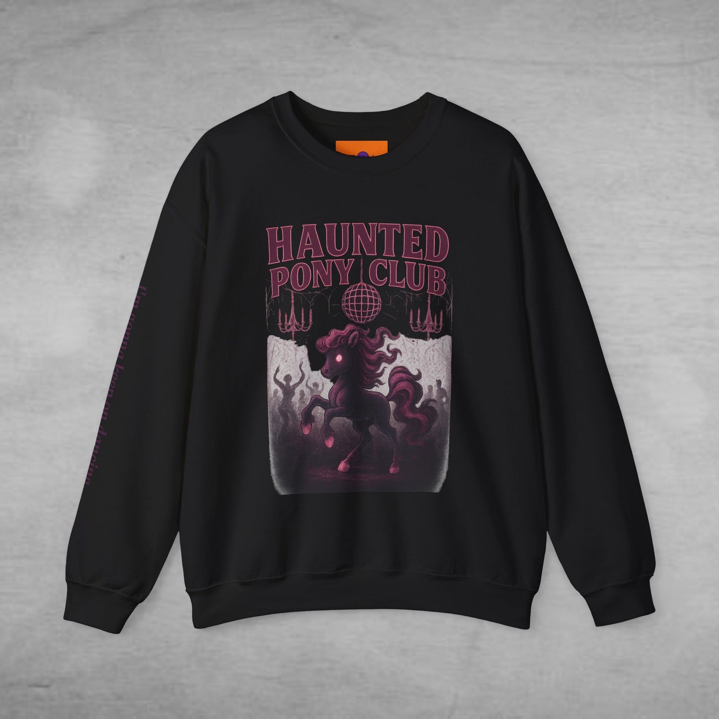 Haunted Pony Club Crewneck Sweater – Halloween Sweater