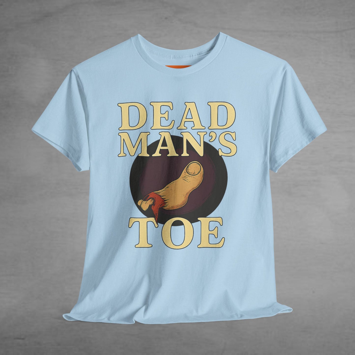 Dead Man's Toe Heavy Cotton Tee, Funny Graphic Shirt, Halloween Costume Party Tee, Unique Gift Idea, Casual Wear, Hocus Pocus