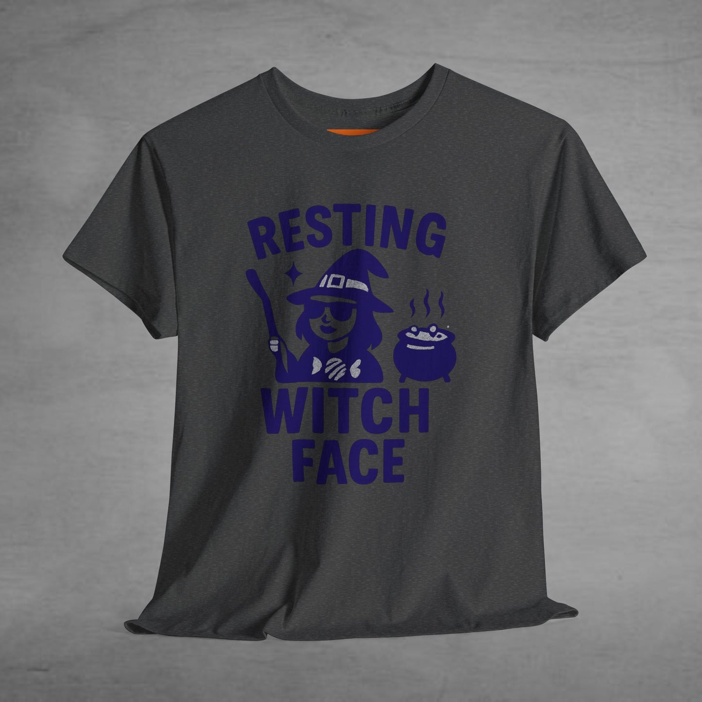 Resting Witch Face Funny Halloween T-Shirt