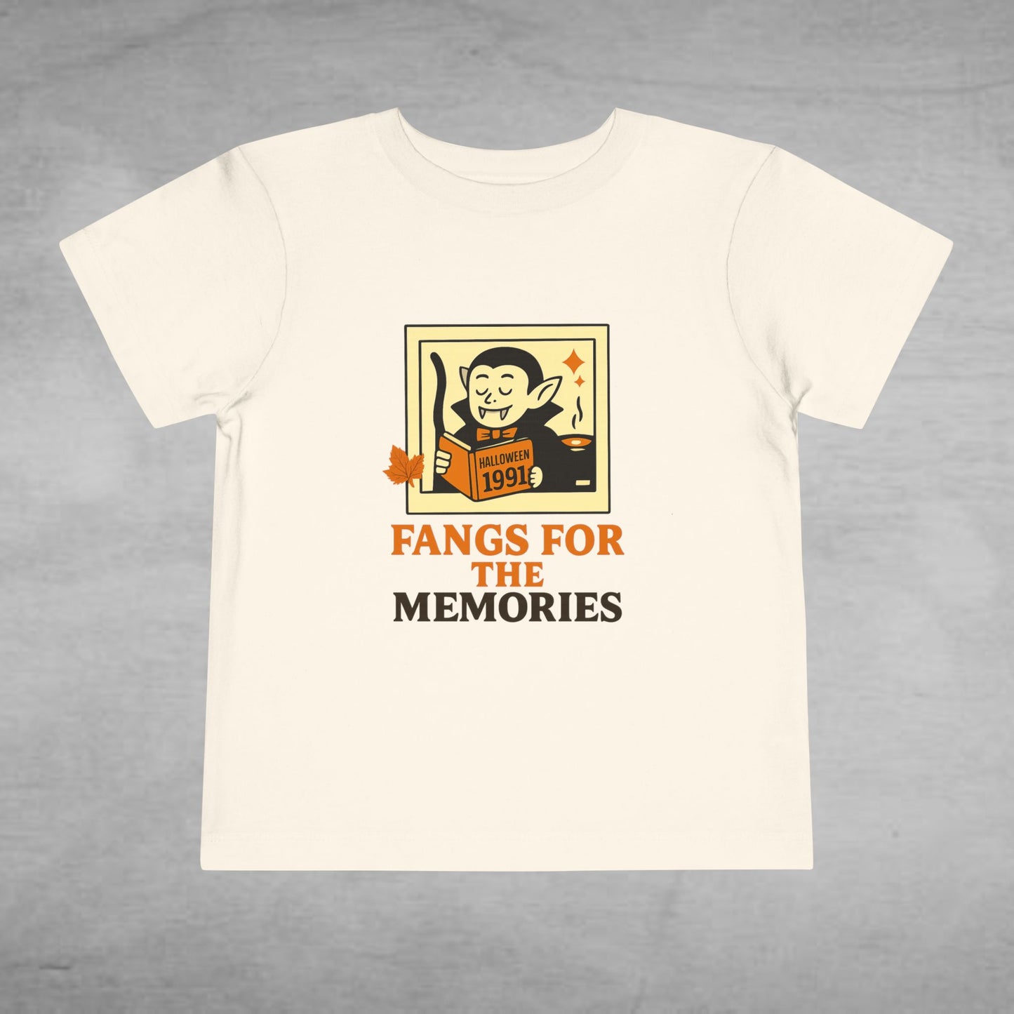 Toddler - Fangs for the Memories Halloween Vampire Shirt
