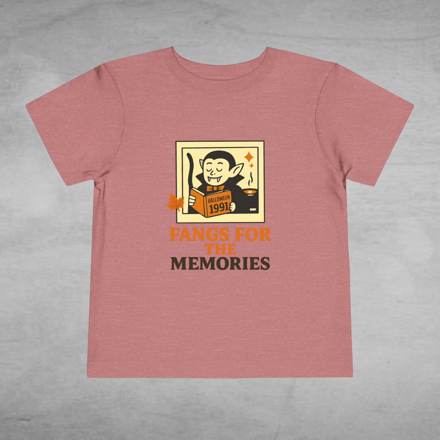 Toddler - Fangs for the Memories Halloween Vampire Shirt